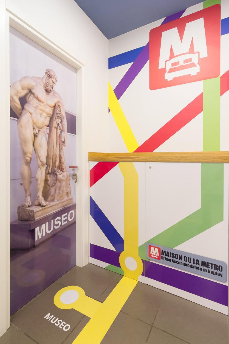 Maison Du La Metro Napoli Dış mekan fotoğraf